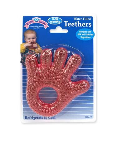 Babyking Water-Filled Hand and Foot Teethers Assorted Colors 1 Count