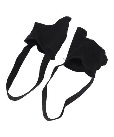 ANGGREK Bunionette Sleeve Eliminate Soreness Stretchy Soft Bunion Corrector Tailors Bunion Corrector Toe Bunion Pads Bunionette Sleeves for Waiters Retail Workers Black (S)