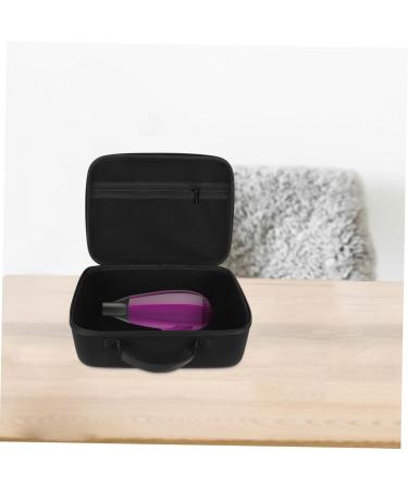 Gogogmee 1pc Hair Dryer Storage Bag Carrying Portable Travel Pouch for Hair Styling Tools Suitcase Black Eva - Buy Online on SooperMarket.com
