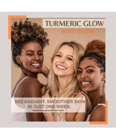 Joli Noir Turmeric Body Scrub | Exfoliating Sugar Scrub with Pure Cane Sugar & Pumice - Nourish & Revitalize Your Skin - Buy Online on SooperMarket.com