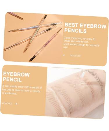 PLAFOPE 5pcs Ash Brown Eyebrow Pencil Brow Pencils Eyebrow Makeup Tools Thin Eyebrow Pencil Plastic - Buy Online on SooperMarket.com