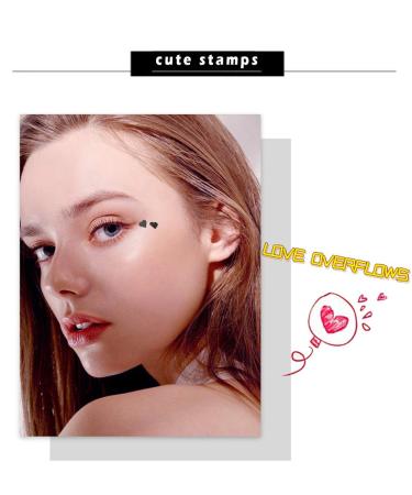 Wonder X Black Liquid Eyeliner & Stamp Set - 2-in-1 Dual Ended Pen for Winged Eyeliner and Stamps - 4 PCs - Buy Online on SooperMarket.com