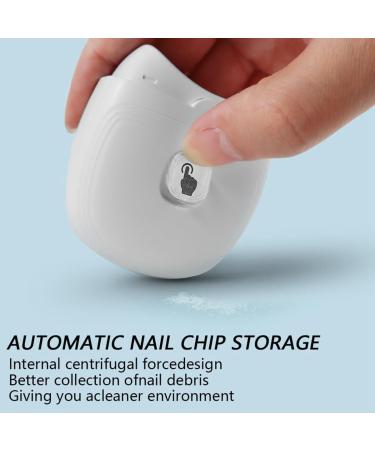 Closer Electric Nail Clipper Portable Automatic Nail Clippers for Adults Electric Nail Clippers White Easy Install Easy to Use - Buy Online on SooperMarket.com