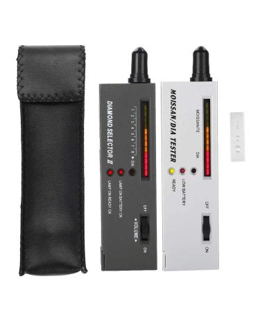 Diamond Tester II, Professional Jeweler Diamond Selector II High Accuracy Portable Moissanite Tester Gemstone Tester Testing Tool Set For Novice and Expert