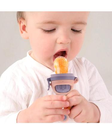 Baok Baby Fruit Schnuller Feeder | Food-Grade Silicone Baby Fruit Dispenser & Massage Toy for Toddlers - Buy Online on SooperMarket.com