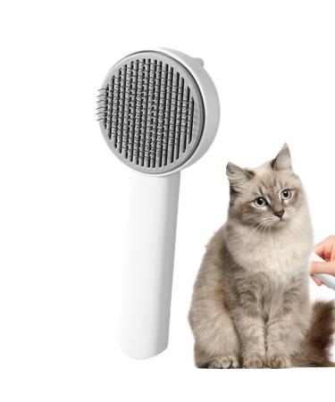 Intoximt pet care tools ladybug-drafting ridge for animal hair effective undercoat only for small medium-sized and large dogs pets and cats white