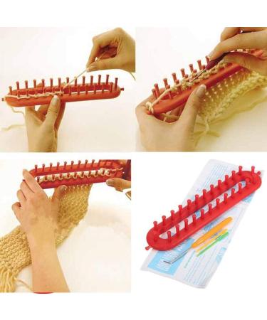 JapanAmStore Long Knitting Loom Set - DIY Knitting Loom for Scarf, Sweater, and Shawl - Knitter Weaving Tool (S/M/L/XL) - 1 Set - Buy Online on SooperMarket.com