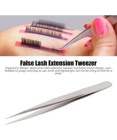 Eyelash Extension Tweezers - Stainless Steel Precision Grafting & Blooming Straight Tweezers for Accurate Application - Buy Online on SooperMarket.com