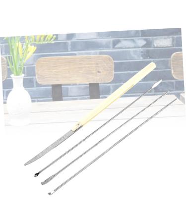 Stainless Steel Ear Scoop Set - Ear Pick Tools for Ear Cleaning - Buy Online on SooperMarket.com