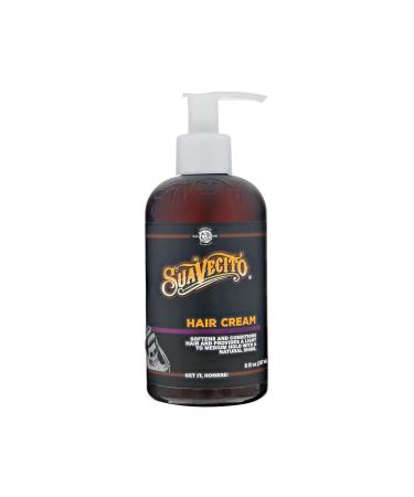 Suavecito Hair Cream 8 oz Pump Bottle Medium Shine All Day Light Hold