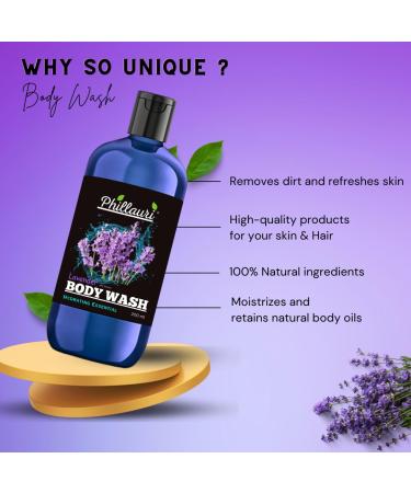 Lavender Extract Body Wash - Moisturizing Skin Cleanser for Women | Lavender Essential Oil Body Wash - Buy Online on SooperMarket.com