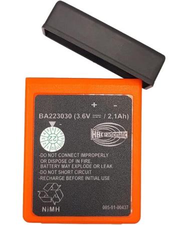 2 Pack BA223030 3.6V 2100mAh HBC Rechargeable Batteries for Crane Remote Control Long-lasting Power - Buy Online on SooperMarket.com
