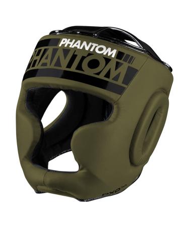 Phantom Head Guard APEX | Boxing MMA Muay Thai-Boxing Fighting | Men Women Full Face - Army
