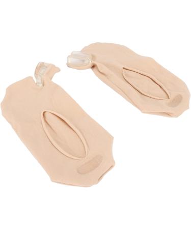 Soft Elastic Toe Separator Bunion Relief Socks - Skin Color - Buy Online on SooperMarket.com