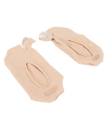 Bunion Relief Socks Hallux Valgus Relief Socks Professional Portable Breathable Ergonomic for Office Work for Women (Skin Color)