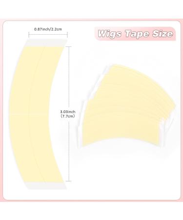 Vlasy 96 Pieces Double Sided Wig Tape - Waterproof & Invisible for Lace Front Wigs & Hair Extensions - Buy Online on SooperMarket.com