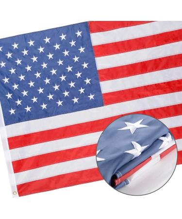 Yafeco 16x24 Inch Boat Flag - U.S. 50 Star Ensign Nautical American Flag with Sewn Stripes, Embroidered Stars, and Brass Grommets - Buy Online on SooperMarket.com