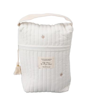 Diaper bag travel diaper bag multifunctional baby bag for bottle wipes pacifiers (star)