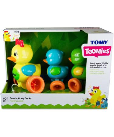 Tomy E4613 Baby Toy Duck Family - Colorful Pull-Up Toy with Sound Effect for Crawling & Running Infants - Ideal for Boys & Girls 10+ Months - Buy Online on SooperMarket.com