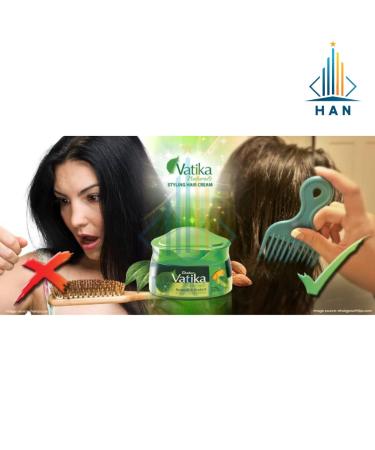 Vatika Naturals Nourish & Protect Hair Cream | Henna Almond & Aloe Vera - 140ml | International Shipping Available - Buy Online on SooperMarket.com