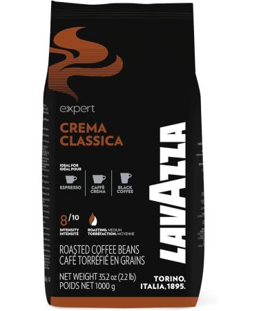 Lavazza Crema Classica 1Kg Coffee Beans (2) - Buy Online on SooperMarket.com