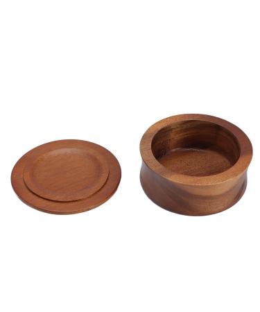 Wooden Shaving Soap Bowl with Lid - Classic Men s Wet Shave Bowl | Easy to Use & International Shipping - Buy Online on SooperMarket.com