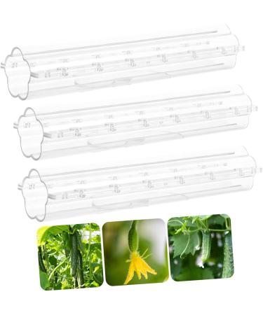 Milisten Horticulture 3pcs Vegetable Shaping Mold Strawberry Garden Tools Cucumber Molds As Shown 20x6cm - Buy Online on SooperMarket.com
