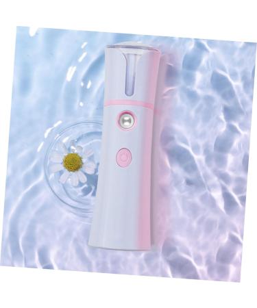 WOONEKY 1Pc pore cleaner travel USB humidifier white facial mister sprayer face steamer sprayer 14.1x4cm - Buy Online on SooperMarket.com