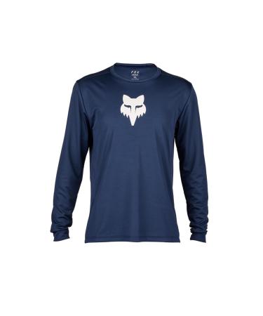 Fox Racing Unisex Kids YTH Ranger Ls Jersey Windbreaker M Blue