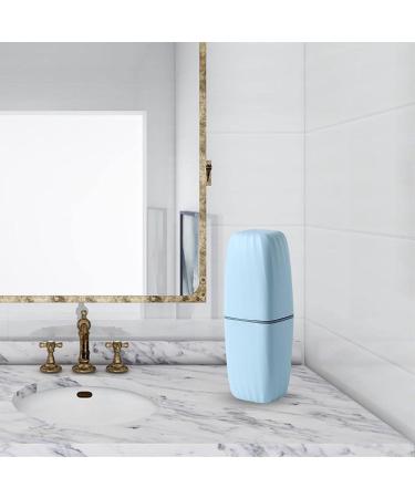 Milageto 5x Travel Toothbrush Holder & Gargle Cup - Perfect for Camping Bathroom & Outdoor Use - Buy Online on SooperMarket.com