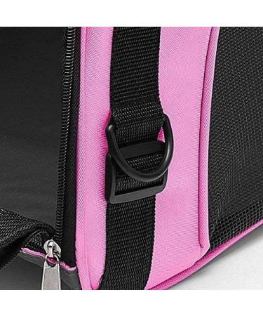 Pet Carrier Bag AVC Portable Soft Fabric Folding Travel bag for Dog Cat Puppy Foldable Pet Bag (Pink) - Buy Online on SooperMarket.com
