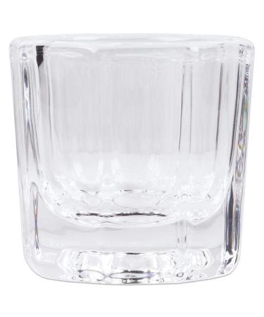 Beauticom Octagon Crystal Glass Dappen Dish Set - 4 Pieces for Nail Dip Powder & Remover - Buy Online on SooperMarket.com