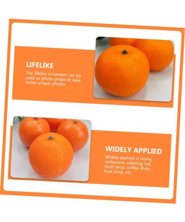 Alipis 10 Pcs child boy Children Toys props Model toy reward Fake Orange Models orange artificial toy set accessories window at home fake fruit Toy banana decoration fake - Buy Online on SooperMarket.com