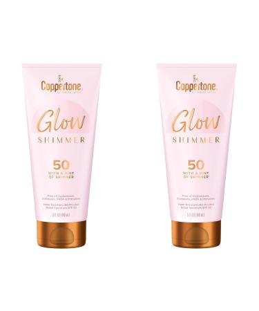Coppertone Spf50 Glow Shimmer Lotion 5 Ounce (148ml) (2 Pack)