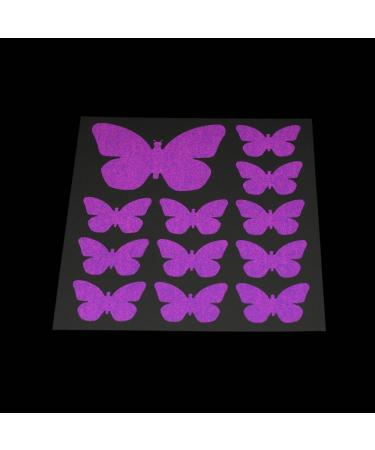 RydeSafe Reflective Decals - Purple Butterflies Kit | High Visibility Safety Decals - Buy Online on SooperMarket.com