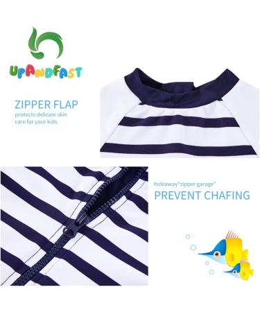 UPF 50+ Anchor Toddler Swimwear | Zipper One Piece Swimsuit 2-3 Years - Buy Online on SooperMarket.com