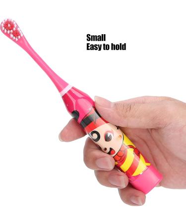 Children's Electric Toothbrush - Cartoon Pattern Oral Care for Kids 3+ (Red) - Buy Online on SooperMarket.com