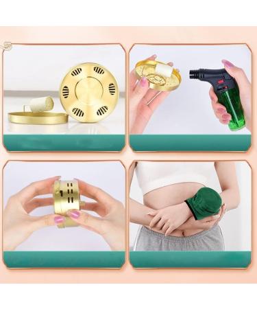 Pure Copper Moxibustion Box 3 Pcs Household Box Portable Moxibustion Tool Pure Copper Portable Moxibustion - Buy Online on SooperMarket.com