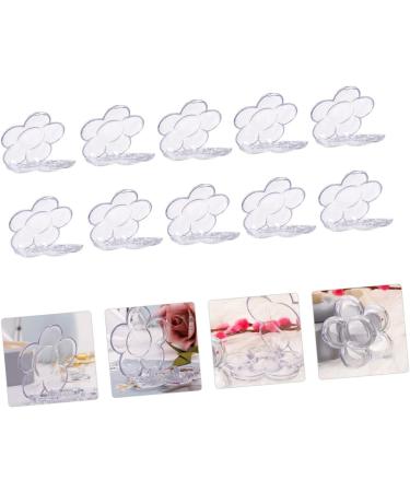10pcs Packing Box Eyeshadow Blush for Cheeks Makeup Blush Lipstick Boxes Filling Cosmetics Travel 5x5cm Transparent Color - Buy Online on SooperMarket.com