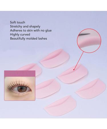 20 Pairs Silicone Eyelash Perm Pads - Reusable Lash Lifting Rods for Home & Salon | International Shipping - Buy Online on SooperMarket.com