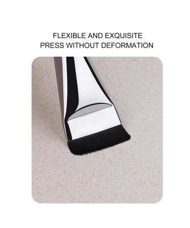 Liquid Brush Flat Head Makeup Brush | Lightweight Concealer Brush with Ergonomic Handle & Soft Hairs | International Shipping Available - Buy Online on SooperMarket.com