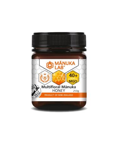 Manuka Lab Certified MGO 40+ (500g) Manuka Honey - Pure and Nourishing Natural Energy Booster Honey Authentic and Premium Quality Honey from New Zealand Alternative to Sugar Manuka Honey 500g