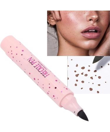 Freckle Pen Freckle Makeup Pen Waterproof Dot Spot Pen Tool Kit Long-Lasting Dotting Pen Light Brown and Dark Brown(02dark brown) - Buy Online on SooperMarket.com