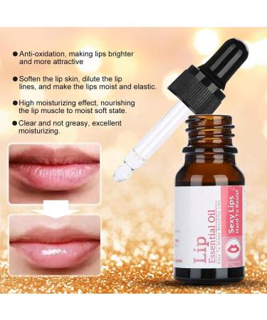 Lip Essential Oil 10mL - Premium Therapeutic Grade Natural Beauty for Exfoliating, Nourishing & Moisturizing Lips - Aromatherapy, Diffuser, Massage Care - Buy Online on SooperMarket.com