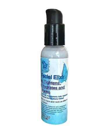 Diva Stuff 5 in 1 Facial Elixir Tones Tightens Plumps Hydrates and Firms with Urolic Acid Polyglutamic Acid Snail Mucin White Birch Extract and More 2 oz