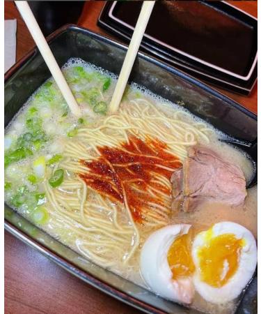 Ichiran Hakata straight noodle Kamadare 2 MEALS included premium tonkotsu soup Ramen avec special secret red Ichiran dry sauce - 2 meals - Buy Online on SooperMarket.com