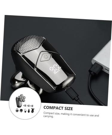 Buy 2 Sets Electric Shaver for Men - Rechargeable Beard Razor with 6 Heads | International Shipping Available - Buy Online on SooperMarket.com