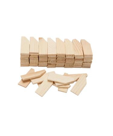 Pro-Lite Artist Canvas Stretcher Bars (100 Pack)  Wood Stretcher Bars for Professional Artists, Stretching Canvas at Home