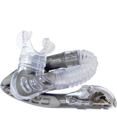 Cressi Alpha Ultra Dry Foldable Adult Snorkel for Scuba Diving & Snorkeling - Black - Made in Italy - Buy Online on SooperMarket.com