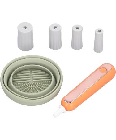 Cosmetic Brush Electric Cleaner Automatic Fast Cleaning Drying Effective Portable Silicone Makeup Brush Cleaner - Buy Online on SooperMarket.com